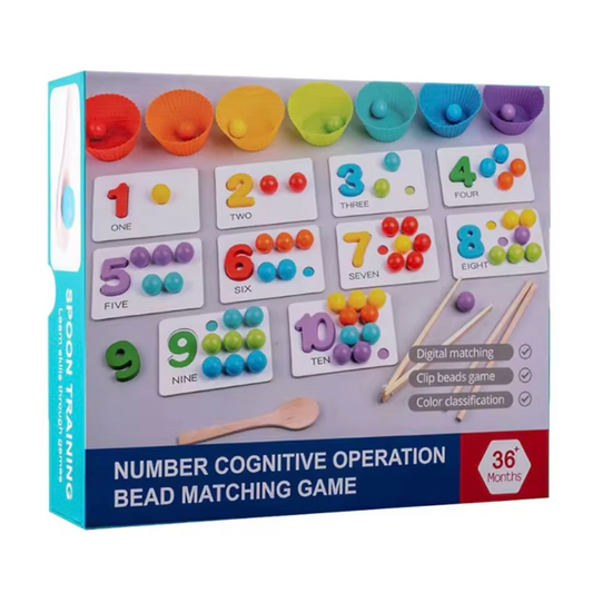 Juego de Matemáticas Montessori para Niños | Aprendizaje Divertido y Educativo