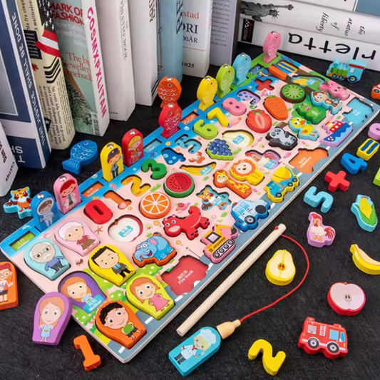 Rompecabezas de Madera Infantil | Diversión, Aprendizaje y Tiempo en Familia