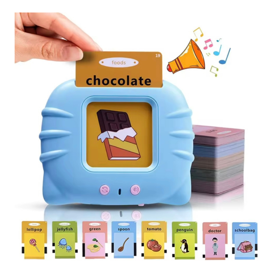 Juego Lector de Tarjetas “Aprendo Inglés” | Juguete Interactivo y Educativo sin Pantalla