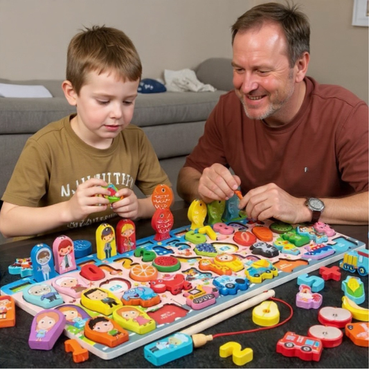 Rompecabezas de Madera Infantil | Diversión, Aprendizaje y Tiempo en Familia